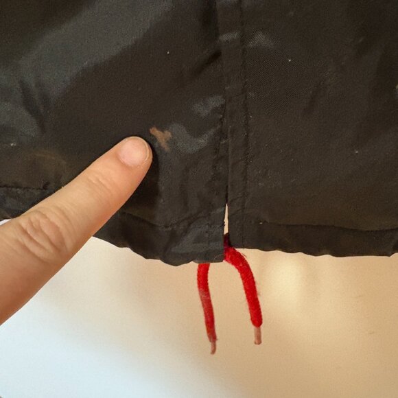 Vintage Flip Skateboards Jacket Black Red Light Jacket 90s Skater Size XL - Picture 7 of 13